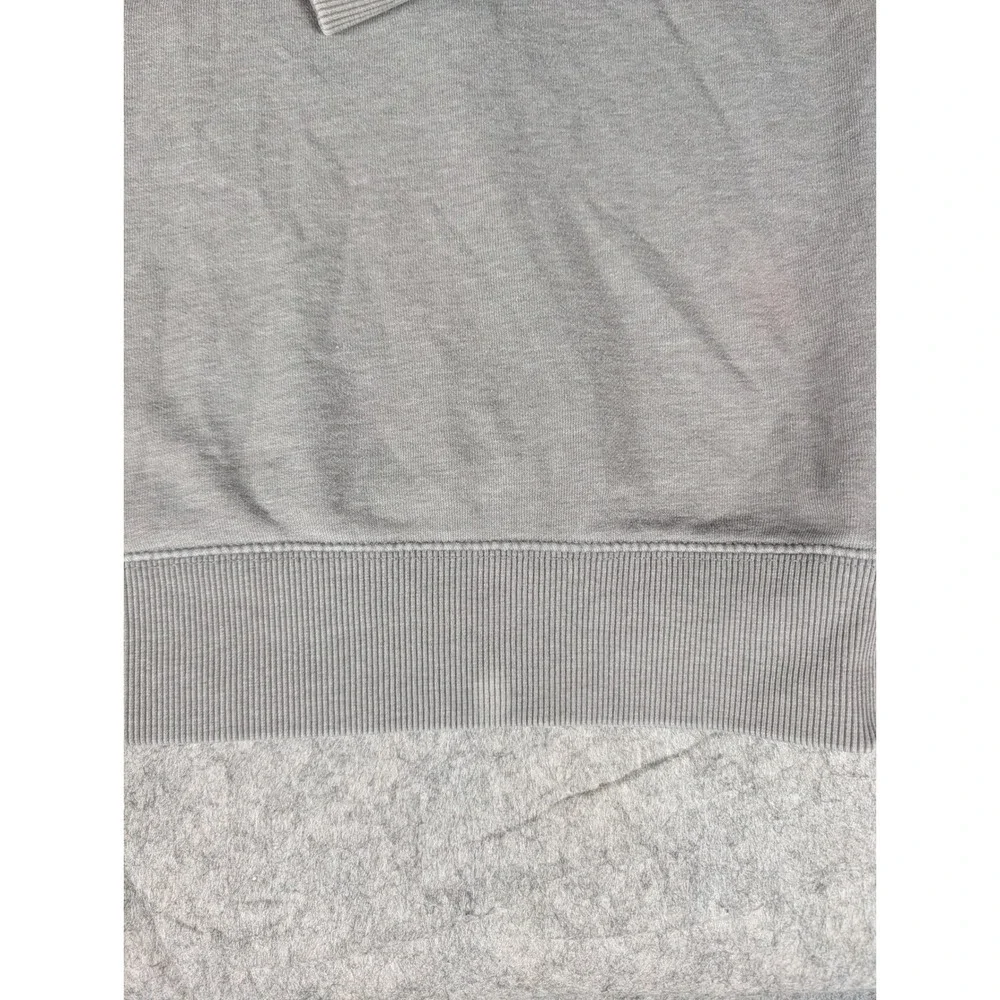 The North Face Mens Grey Never Stop Exploring Red Box Logo Pullover Hoodie L
